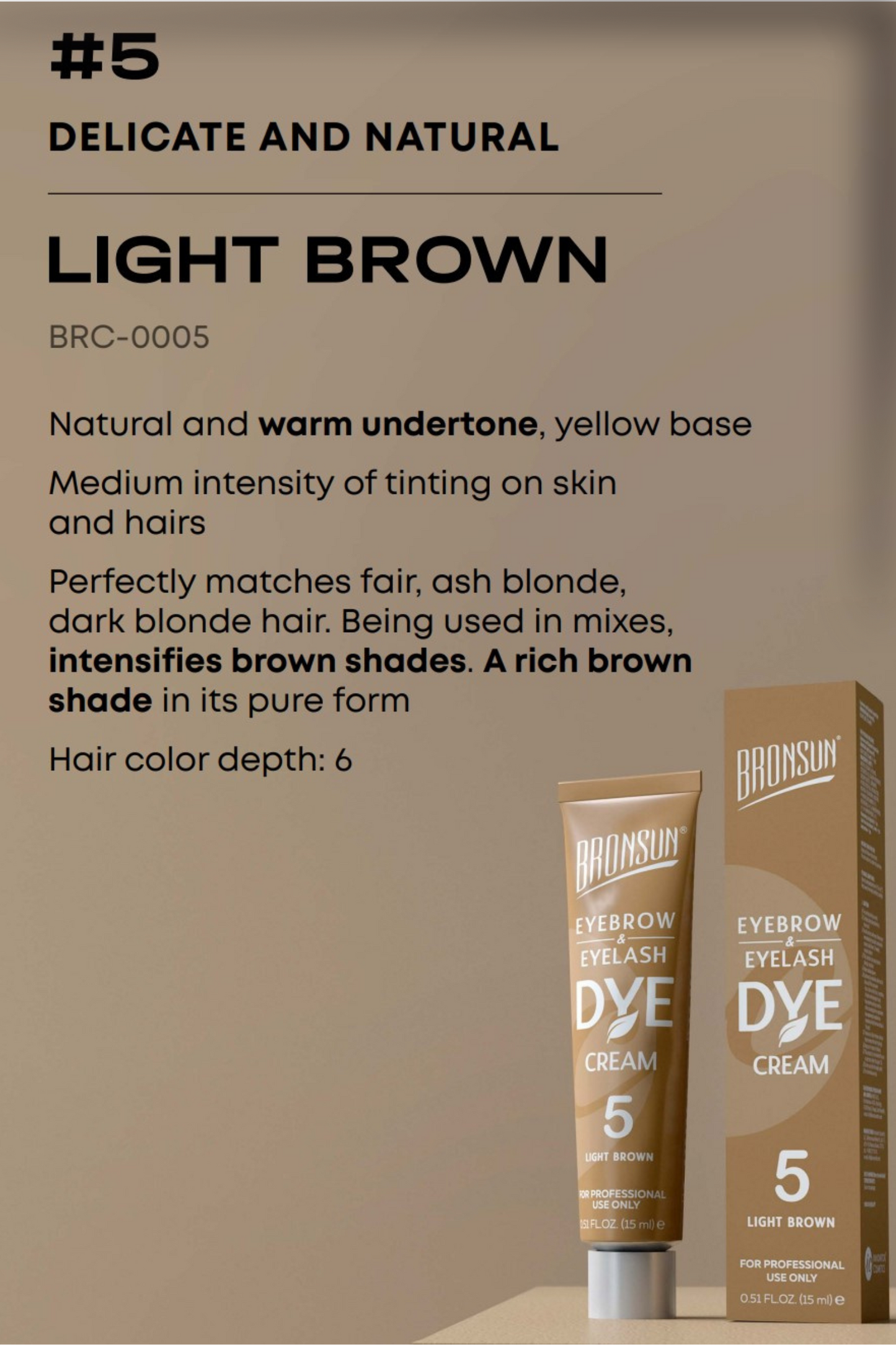BRONSUN® Cream Dye