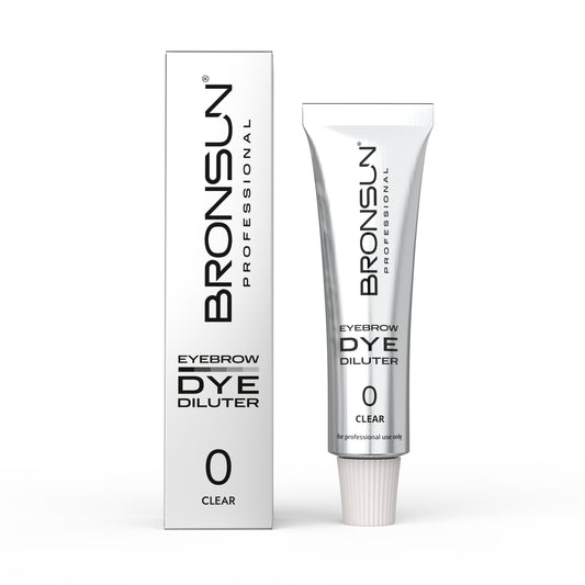 Eyebrow dye diluter BRONSUN, clear #0