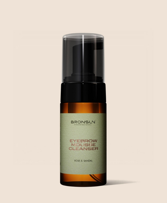 BRONSUN® Eyebrow mousse cleanser ROSE & SANDAL
