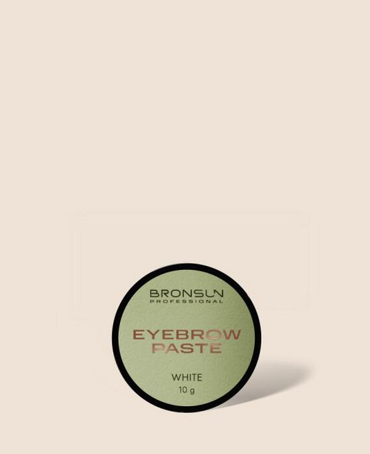 BRONSUN® Eyebrow paste BRONSUN, white, 0.35 oz (10 g)