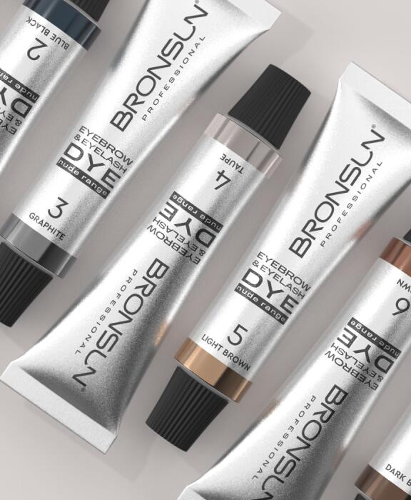Eyebrow and eyelash cream dye NUDE RANGE